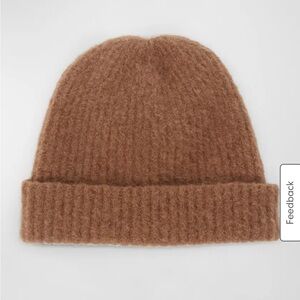 Janessa Leone | Piper Wool-Blend Beanie - Whisky Brown